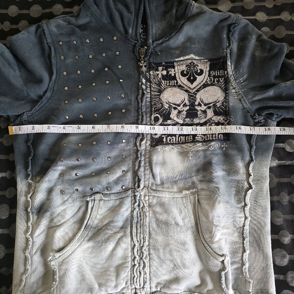 ☠️ Vintage Affliction House Of Jealous Souls Hoodie - Picture 9 of 9